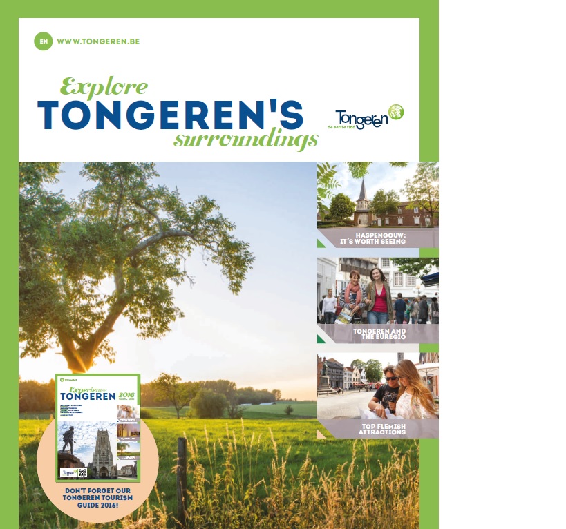 Engelstalige brochure over Tongeren en omgeving 2016)